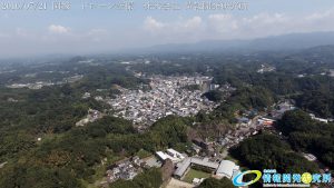 天空の豊後竹田「岡城」ドローン空撮4K写真 20160721 vol.10Aerial in drone the Oka castle/Okajou 4K Photo