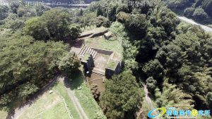 天空の豊後竹田「岡城」ドローン空撮4K写真 20160721 vol.5Aerial in drone the Oka castle/Okajou 4K Photo