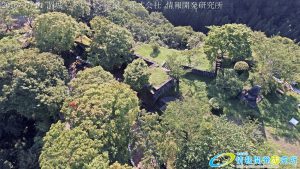 天空の豊後竹田「岡城」ドローン空撮4K写真 20160714 vol.7 Aerial in drone the Oka castle/Okajou 4K Photo