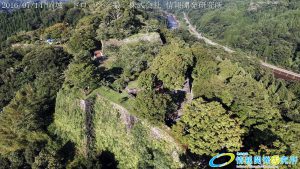 天空の豊後竹田「岡城」ドローン空撮4K写真 20160714 vol.9 Aerial in drone the Oka castle/Okajou 4K Photo